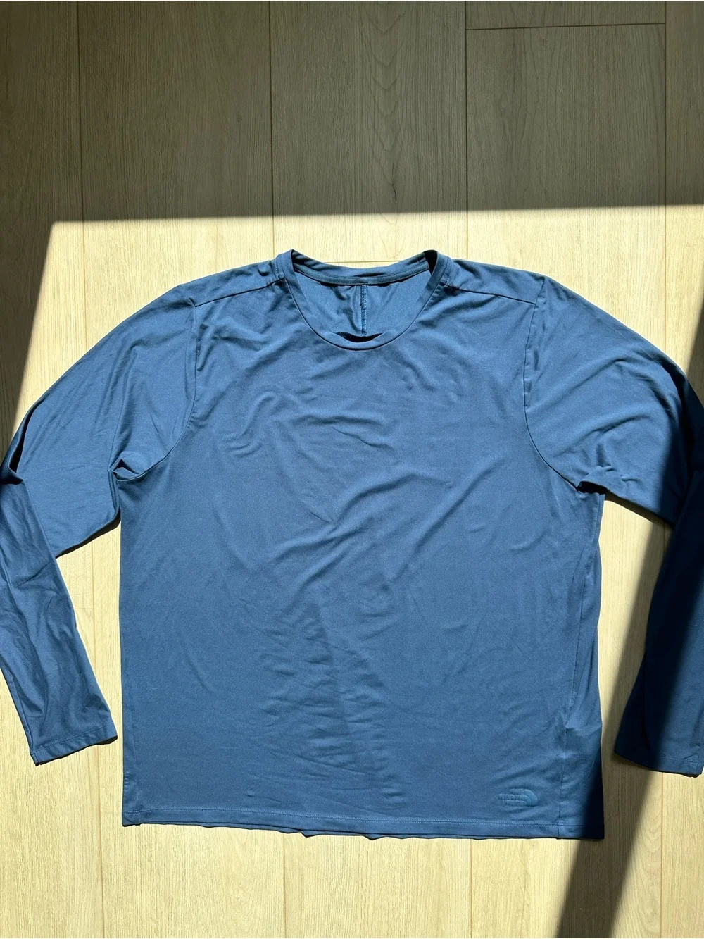The North Face Men's Long-Sleeve Crew Tee - Slate Blue